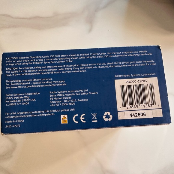 BNWT PetSafe Elite Little Dog Spray Collar - Picture 6 of 7